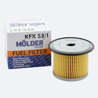 Паливний фільтр MOLDER аналог WF8021/KX63/1/P716 (KFX53/1) KFX53/1 фото