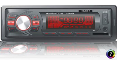 Бездисковый MP3/SD/USB/FM проигрыватель Celsior CSW-102M Bluetooth Celsior CSW-102M фото