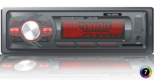 Бездисковий MP3/SD/USB/FM програвач Celsior CSW-102M Bluetooth Celsior CSW-102M фото