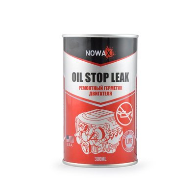 Герметик масляної системи двигуна 300 мл NOWAX Oil Stop Leak (NX30210) NX30210 фото