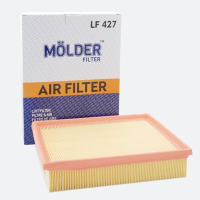 Повітряний фільтр MOLDER аналог WA6344/LX537C29198 (LF427) LF427 фото