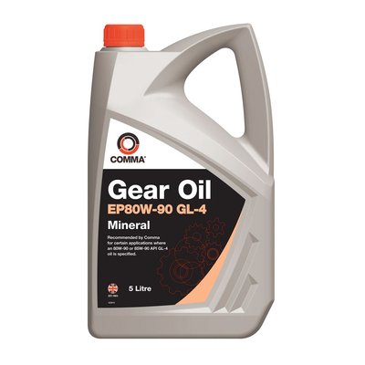 Трасмісійна олія GEAR OIL EP80/90 GL4 5л (4шт/уп) GO45L фото
