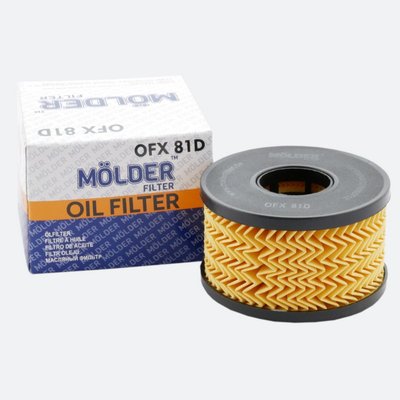 Оливний фільтр MOLDER аналог WL7286/OX191DE/HU920X (OFX81D) OFX81D фото
