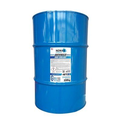 Антифриз NOWAX G11 220 кг -40°C синій готова рідина (NX12202) NX12202 фото