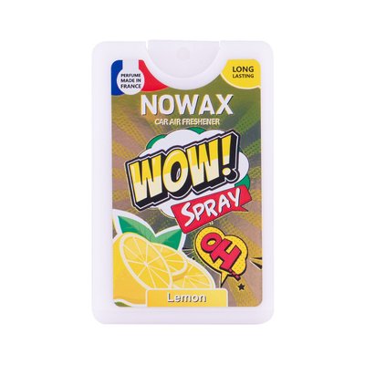 Ароматизатор повітря Nowax серія WOW Spray 18 ml - Lemon NX00140 фото