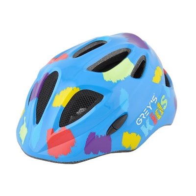 Велосипедний шолом дитячий GREY'S синій глянц., M GR22333 фото