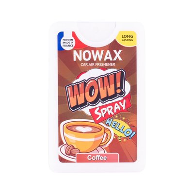 Ароматизатор повітря Nowax серія WOW Spray 18 ml - Coffee NX00139 фото