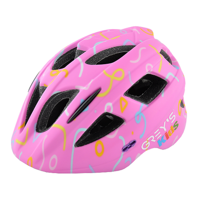 Велосипедный шлем детский GREY'S розовый мат., M GR22143 фото