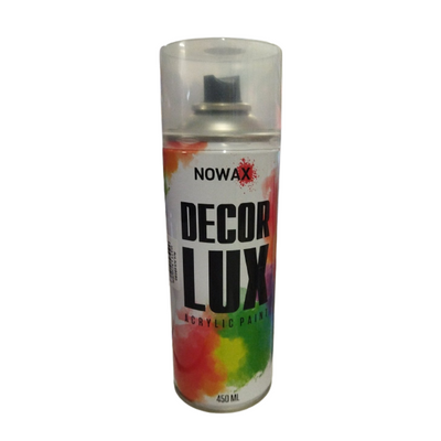 Краска акриловая NOWAX, spray 450ml.,лак матовый,(MATT LACQUER) NX48050 фото