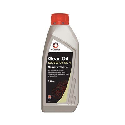Трассмиссионное масло GEAR OIL SX75W-90 GL4 1л (12шт/уп) SXGL41L фото