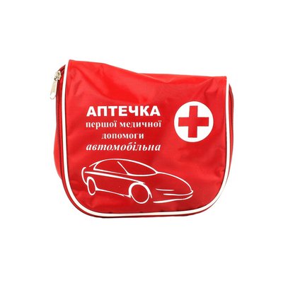 Аптечка автомобильная красн. сумочка АМА-1 фото