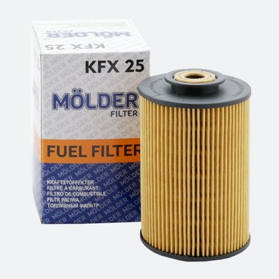 Фільтр паливний MOLDER аналог 33167E/KX35/P707 (KFX25D) KFX25D фото