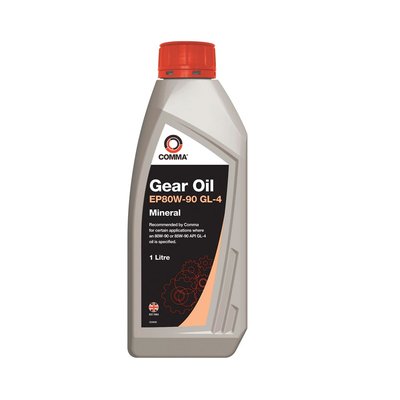Трансмиссионное масло GEAR OIL EP80/90 GL4 1л (12шт/уп) GO41L фото