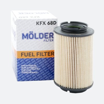 Паливний фільтр MOLDER аналог WF8308/KX178DEco/PU9362X (KFX68D) KFX68D фото
