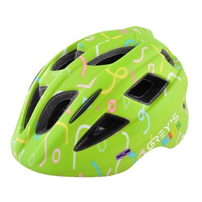 Велосипедный шлем детский GREY'S зеленый мат., M GR22113 фото