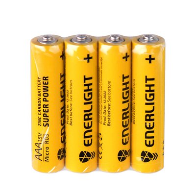 Батарейка Enerlight 1.5V сольова R03 (tr) AAA 4823093502116 фото