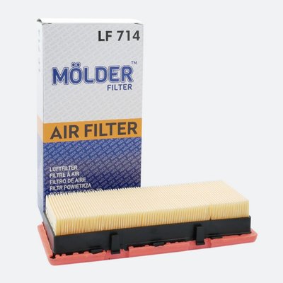Повітряний фільтр MOLDER аналог WA6375/LX824/C2771 (LF714) LF714 фото