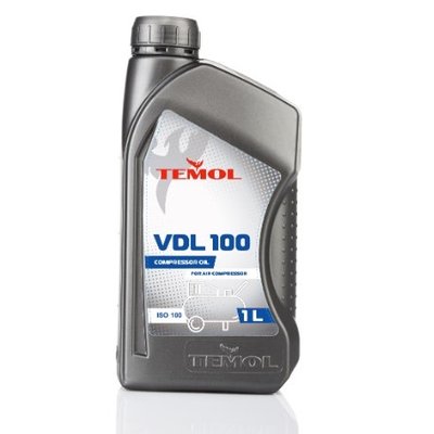 Олива TEMOL Compressor Oil DIN 51506 (VDL) / ISO VG 100 (1л) T-COMPR-1L фото