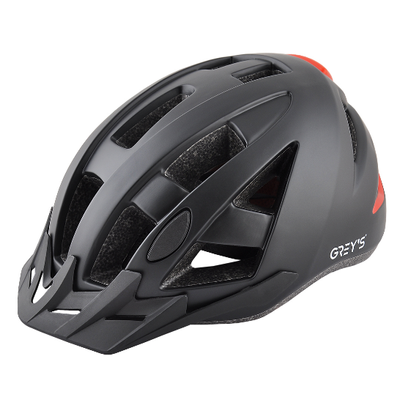 Велосипедный шлем GREY'S черный мат., L GR21214 фото