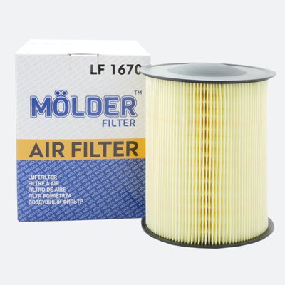 Повітряний фільтр MOLDER аналог WA9567/LX1780/3/C161341 (LF1670) LF1670 фото