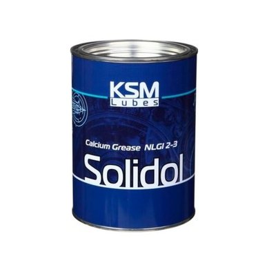 Мастило Солідол Жировий ГОСТ 1033-79 DIN 51502 K 2/3 C-25 NLGI 2/3(0,8 кг мет) KSM-SOLIDOL-0,8KG фото