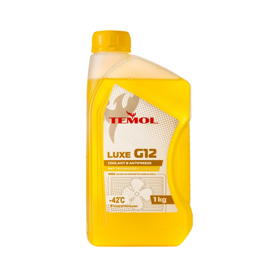 Антифриз TEMOL Antifreeze Luxe G12 Yellow (1 кг) T-LUXEG12Y-1KG фото