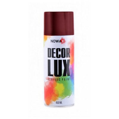 Акриловая краска глянцевая красное вино NOWAX Decor Lux (3005) 450мл NX48025 фото