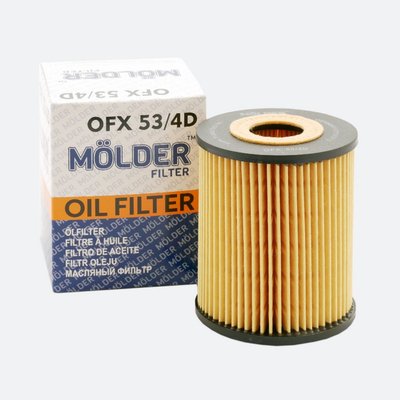Масляный фильтр MOLDER аналог WL7294/OX163/DE/HU820X (OFX53/4D) OFX53/4D фото