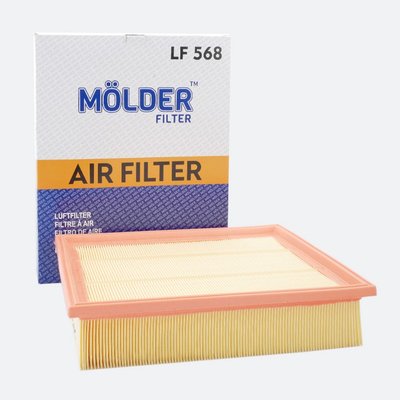 Воздушный фильтр MOLDER аналог WA6345/LX678/C33256 (LF568) LF568 фото