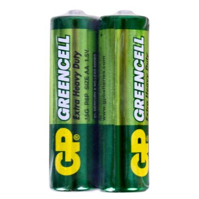 Батарейка GP GREENCELL 1.5V солевая 15G-S2, R6, АА 4891199006425 фото