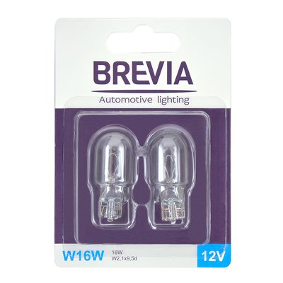 Brevia W16W 12V (упаковка) 12333B2 фото