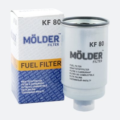 Топливный фильтр MOLDER аналог WF8052/KC90/WK880 (KF80) KF80 фото