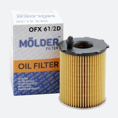 Оливний фільтр MOLDER аналог WL7305/OX171/2DE/HU7162X (OFX61/2D) OFX61/2D фото