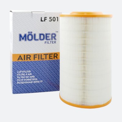 Повітряний фільтр MOLDER аналог WA6487/LX611/C17278 (LF501) LF501 фото