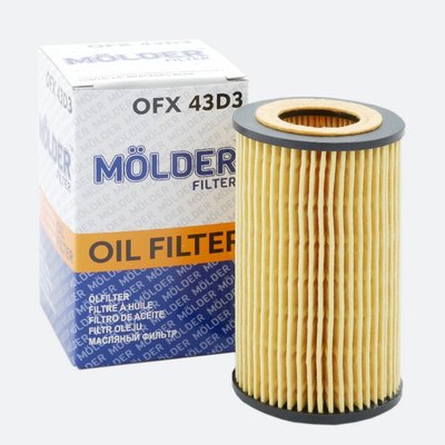 Фильтр масляный MOLDER аналог WL7240/OX153D3Eco/HU7181K (OFX43D3) OFX43D3 фото
