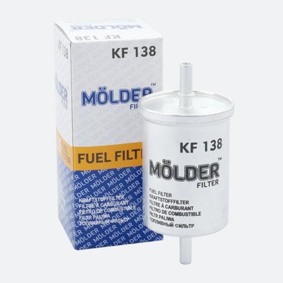 Топливный фильтр MOLDER аналог WF8034/KL248/WK612 (KF138) KF138 фото