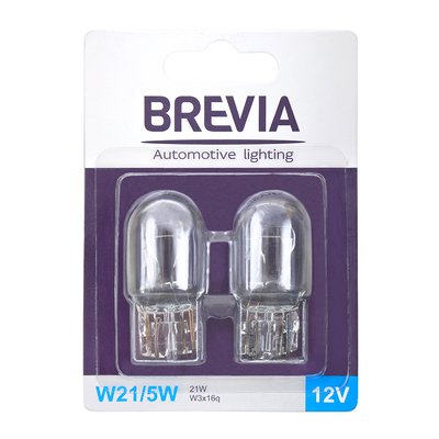 Brevia W21/5W 12V (іспанська) 12311B2 фото