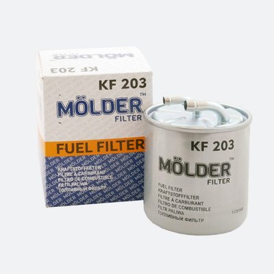 Топливный фильтр MOLDER аналог WF8309/KL313/WK820 (KF203) KF203 фото