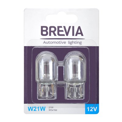 Brevia W21W 12V (блистер) 12310B2 фото