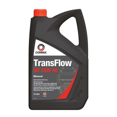 Моторное масло TRANSFLOW SD 15W-40 5л (4шт/уп) TFSD5L фото
