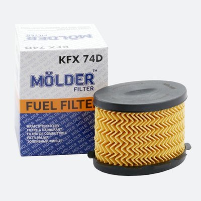 Паливний фільтр MOLDER аналог WF8177/KX84DEco/PU1021X (KFX74D) KFX74D фото