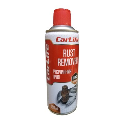 Растворитель ржавчины (жидкий ключ) 450 мл CarLife RUST REMOVER (CF451) CF451 фото