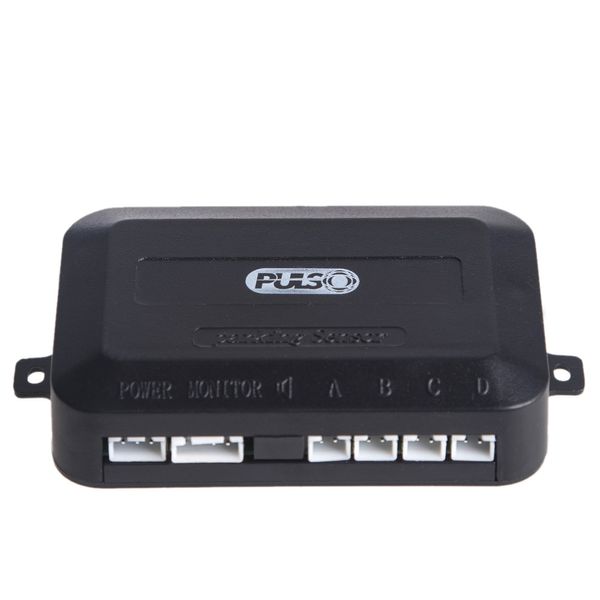 Паркувальна система Pulso LP-10140/LED/4 датчики D=22мм/конектор/black LP-10140-black фото