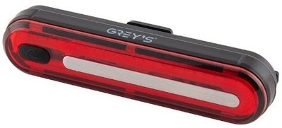 Ліхтарик на велосипед Grey's 50xLEDs задній 8 режимів IPX4 microUSB кріплення (GR11130) GR11130 фото