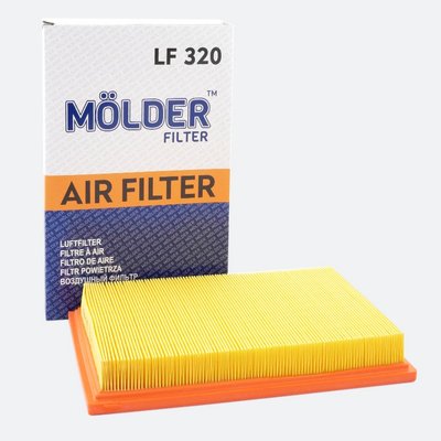 Повітряний фільтр MOLDER аналог WA6221/LX430/C29912 (LF320) LF320 фото