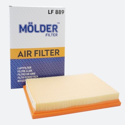 Повітряний фільтр MOLDER аналог WA6699/LX999/C301251 (LF889) LF889 фото