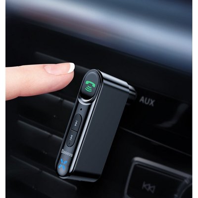 Адаптер Baseus Hard AUX Car Bluetooth Receiver (WXQY-01) WXQY-01 фото