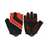 Рукавички GREY'S з коротким пальцем, вставки гелю, колір Чорний/Червоний, розмір M (100шт/уп) GR18332 фото