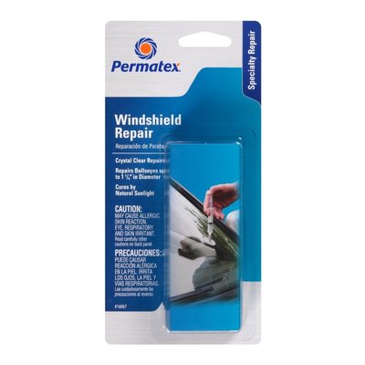 Комплект Permatex для ремонта ветрового стекла Bullseye Windshield Repair Kit (16067) 16067 фото