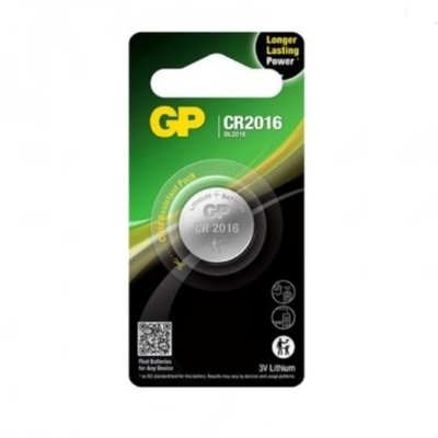 Батарейка GP дисковая Lithium Button Cell 3.0V CR2016-U1 литиевая CR2016 фото